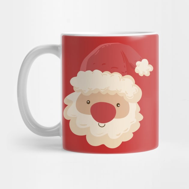 Santa Claus Face by Vanilla Susu